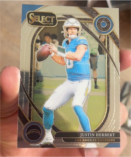 2024 Panini Select #232 Justin Herbert — front