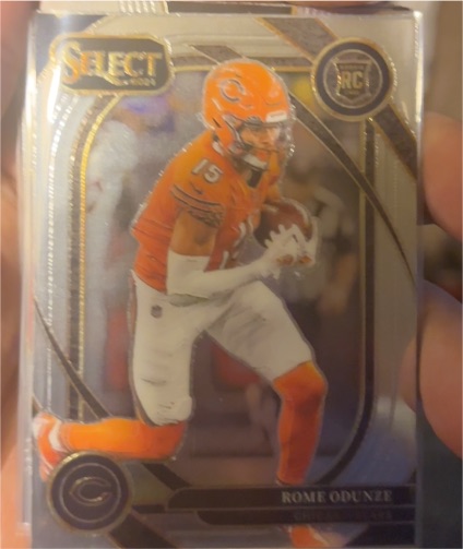 2024 Panini Select Club Level #236 Rome Odunze — front