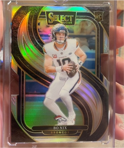 2024 Panini Select #117 Bo Nix — front