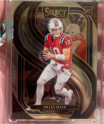 2024 Panini Select Premier Level #113 Drake Maye — front