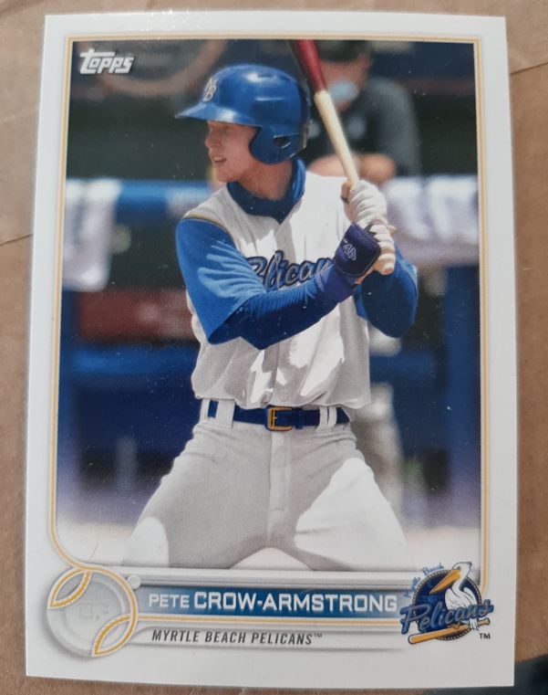 2022 Topps Pro Debut #PD-58 Pete Crow-Armstrong — front