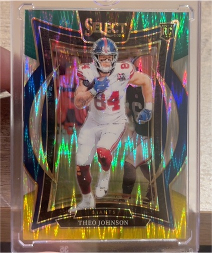 2024 Panini Select #96 Theo Johnson — front