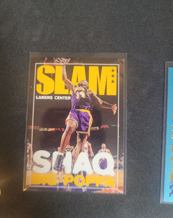 1996-97 Skybox SLAM #324 Shaquille O'Neal — front