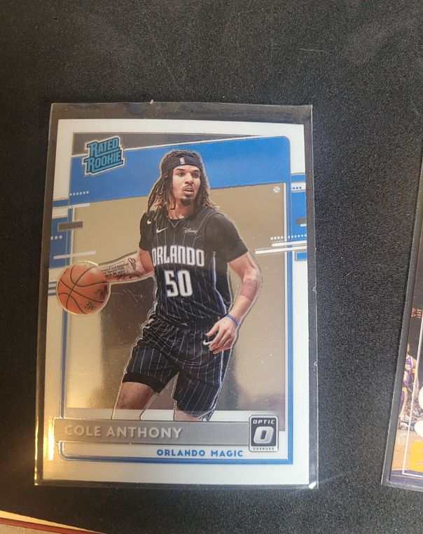 2020-21 Donruss Optic #165 Cole Anthony — front