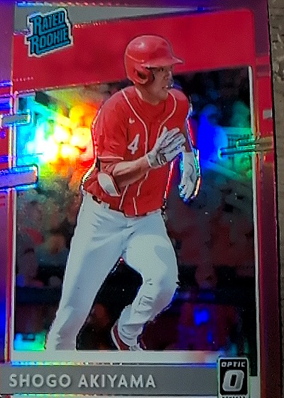 2020 Donruss Optic #96 Shogo Akiyama — front
