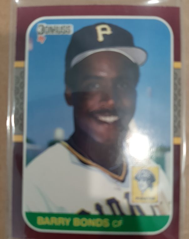 1987 Donruss Opening Day #163 Barry Bonds — front