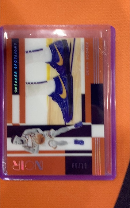 2024-25 Panini Noir #SSP LeBron James Sneaker Spotlight — front
