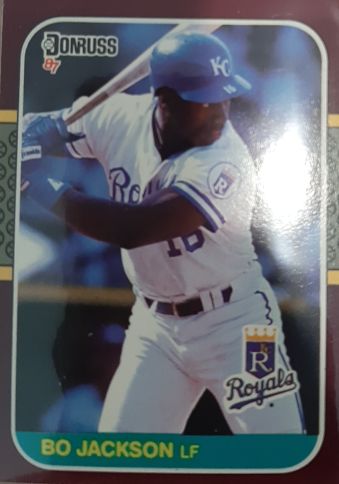 1987 Donruss #87 Bo Jackson — front
