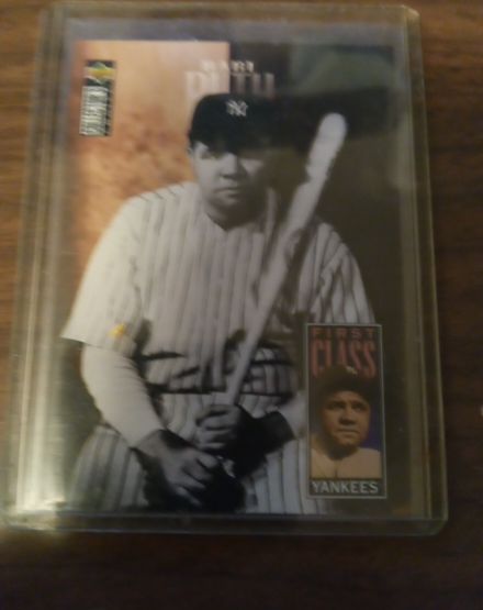 1996 Upper Deck Collector's Choice #500 Babe Ruth — front