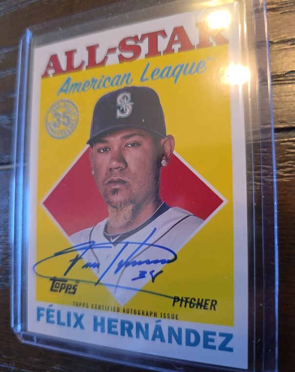 2023 Topps 1988 All-Star Autograph #88ASA-FH Félix Hernández — front