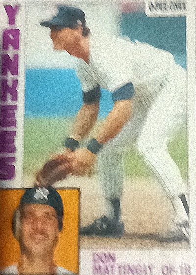1984 Topps #8 Don Mattingly — front