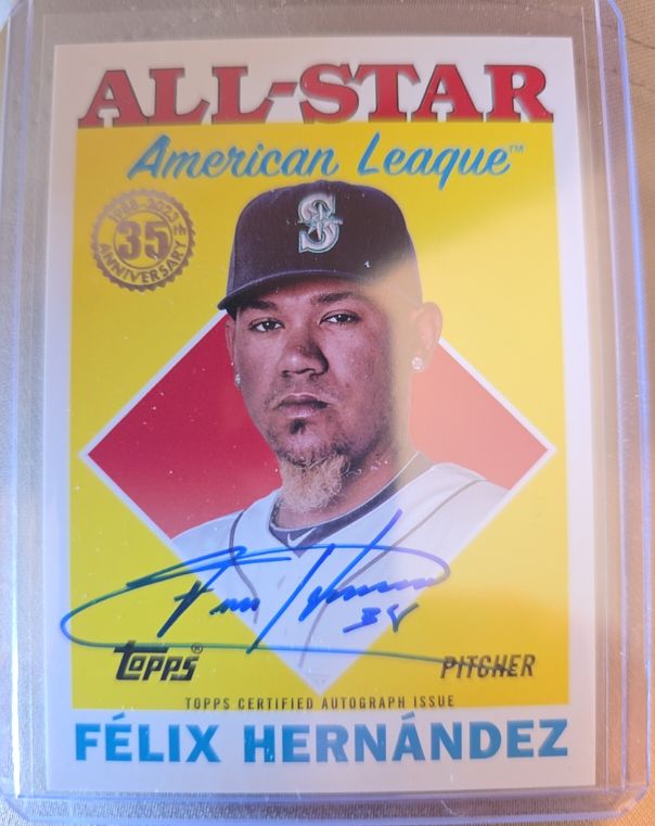 2023 Topps 1988 All-Star #88ASA-FH Félix Hernández — front