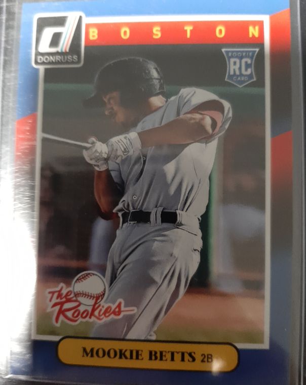 2014 Donruss The Rookies #unknown Mookie Betts — front