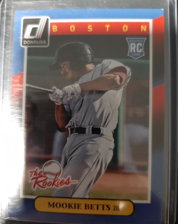 2014 Donruss The Rookies #50 Mookie Betts — front