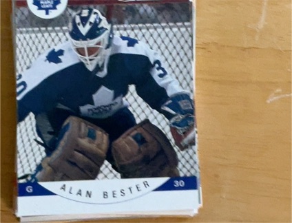1990-91 Pro Set #275 Alan Bester — front