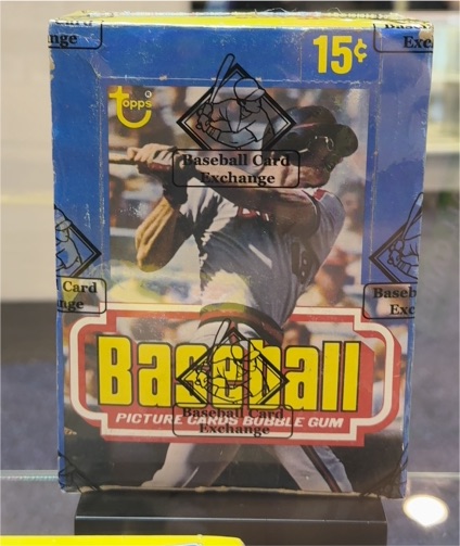 1977 Topps Baseball Wax Box — front