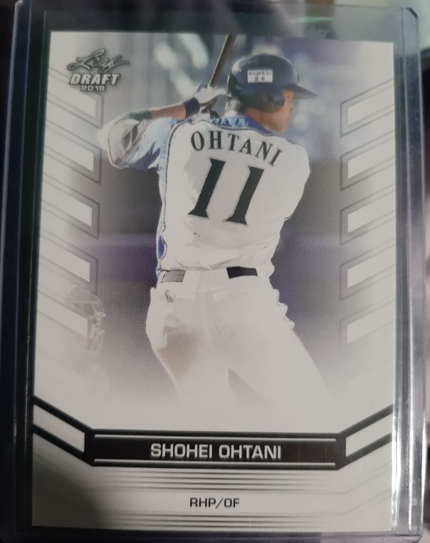 2018 Leaf Draft #DY-01 Shohei Ohtani — front