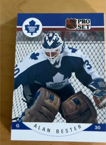 1990 Pro Set #275 Alan Bester — front