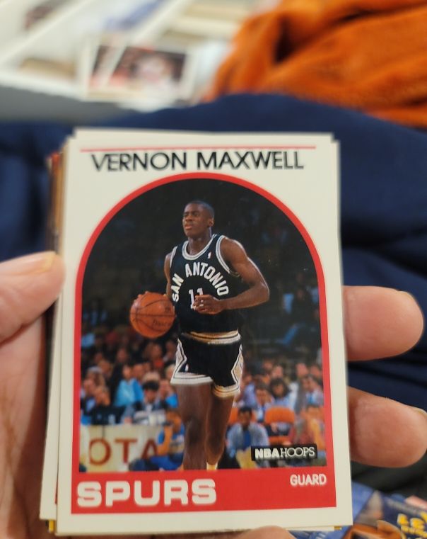 1989-90 NBA Hoops #271 Vernon Maxwell — front