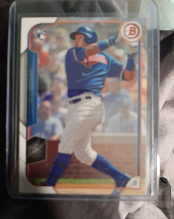 2015 Bowman #150 Javier Baez Rookie Chicago Cubs — front