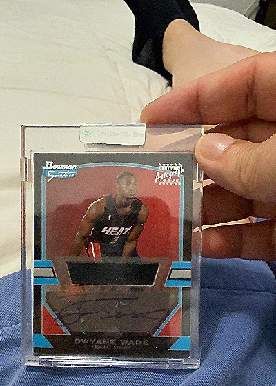2003 Bowman Signature #79 Dwyane Wade — front