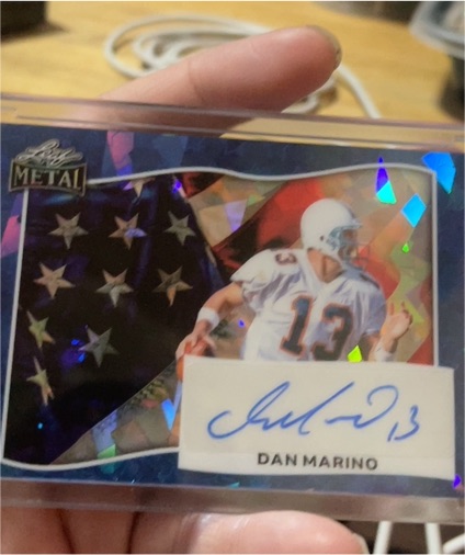 2025 Leaf Metal Independence Day Dan Marino — front