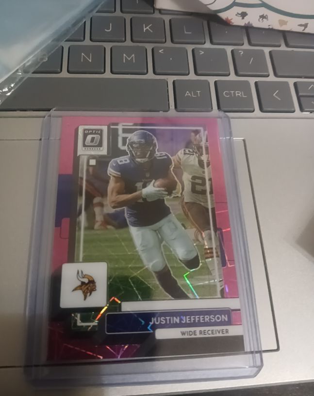 2022 Panini Donruss Optic #129 Justin Jefferson — front