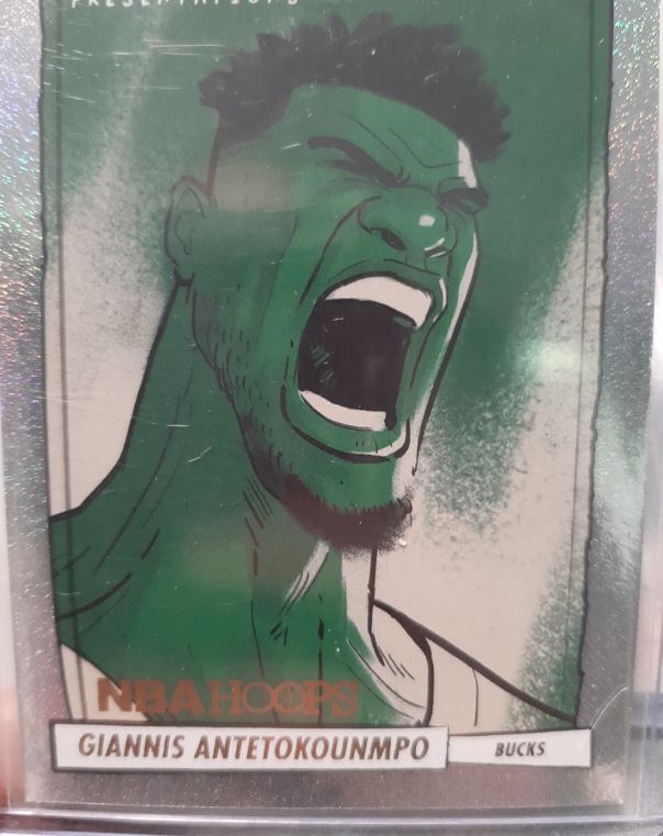 2023-24 Panini NBA Hoops #6 Giannis Antetokounmpo Presentations — front