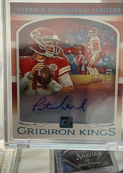 2019 Donruss Gridiron Kings #GK-4 Patrick Mahomes II — front