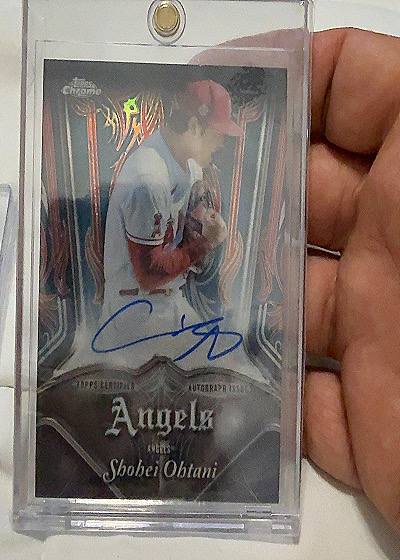 2022 Topps Chrome #P-1 Shohei Ohtani — front