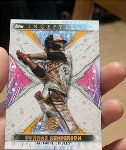 2024 Topps Inception #X Gunnar Henderson — front