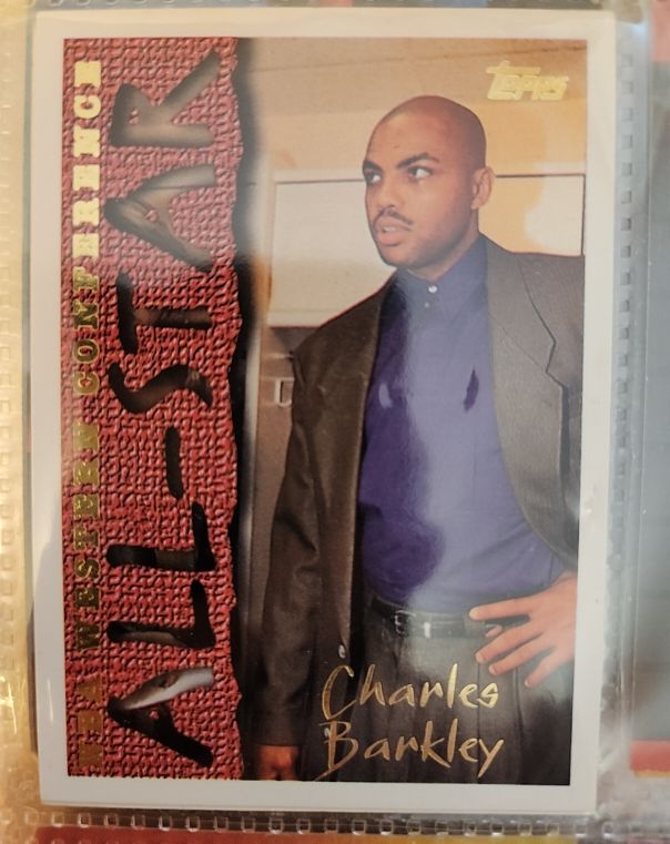 1994-95 Topps #195 Charles Barkley — front