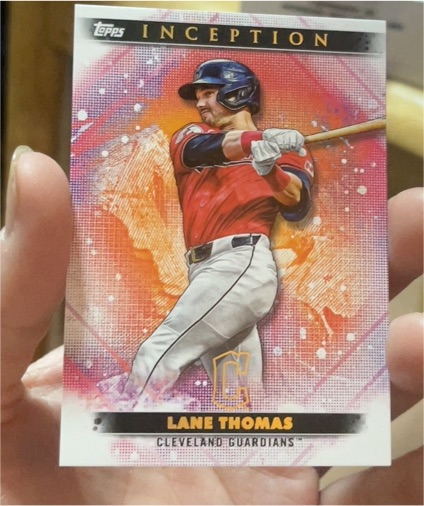 2024 Topps Inception #68 Lane Thomas Cleveland Guardians — front