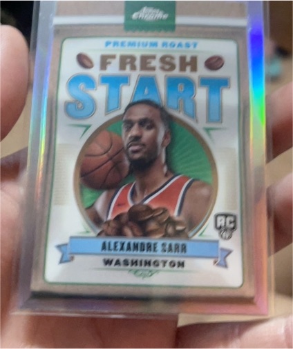 2024-25 Topps Chrome #FS-2 Alexandre Sarr Fresh Start — front