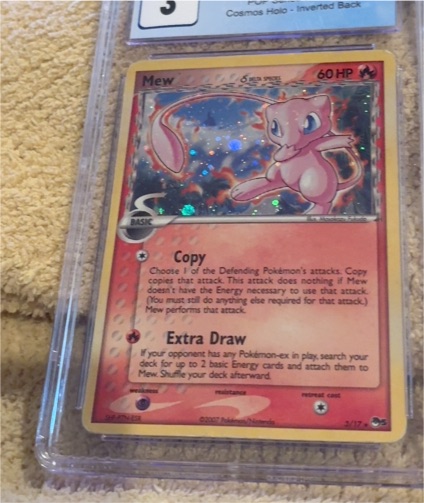 2007 Pokémon POP Series 5 #3 Mew Delta Species Holo — front