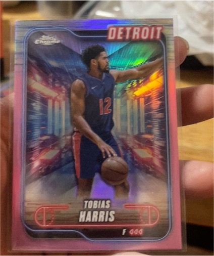 2024-25 Topps Chrome #5 Tobias Harris — front