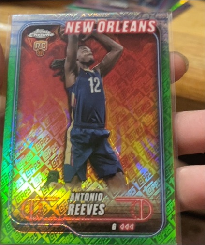 2024-25 Topps Chrome #6 Antonio Reeves — front