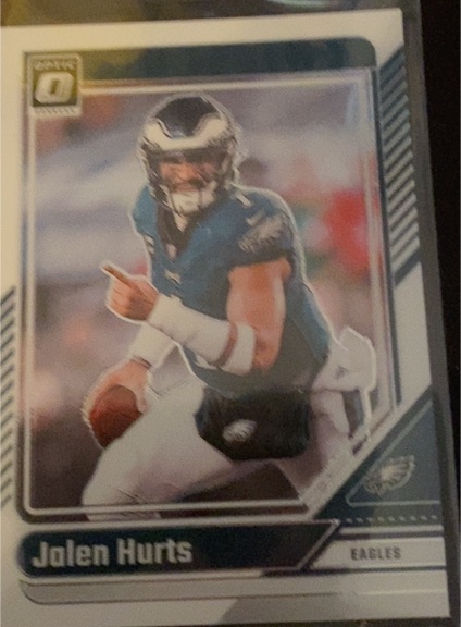 2024 Panini Donruss Optic #158 Jalen Hurts — front