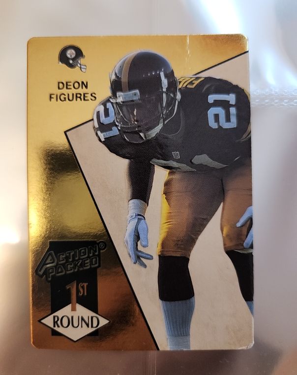 1993 Action Packed #184 Deon Figures — front