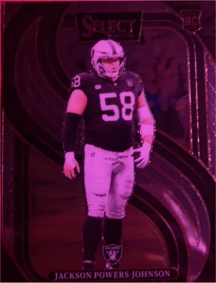 2024 Panini Select Football #148 Jackson Powers-Johnson — front