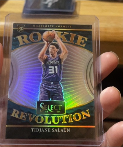 2024-25 Panini Select #6 Tidjane Salaün Rookie Revolution — front