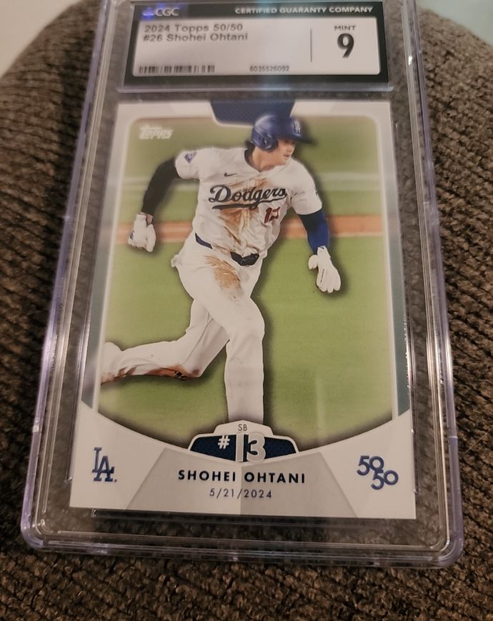 2024 Topps 50/50 #26 Shohei Ohtani — front