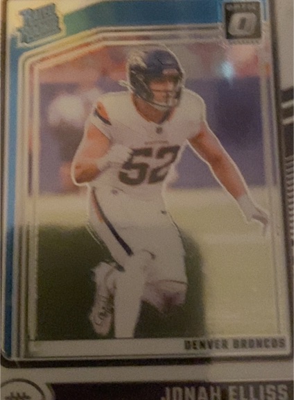 2024 Donruss Optic #257 Jonah Elliss — front