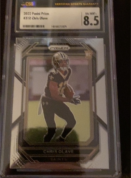 2022 Panini Prizm #310 Chris Olave — front