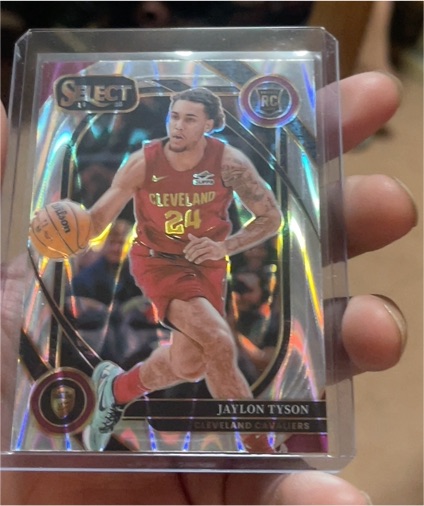 2024-25 Panini Select #RC Jaylon Tyson — front
