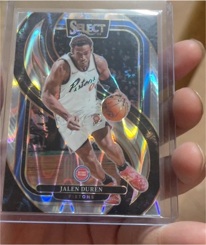 2024-25 Panini Select #160 Jalen Duren — front