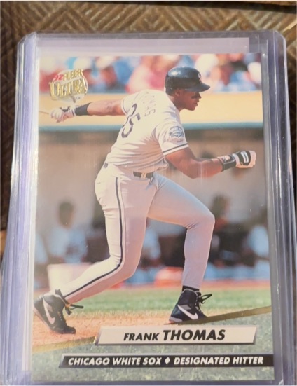 1992 Fleer Ultra #44 Frank Thomas — front