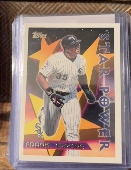 1996 Topps #229 Frank Thomas — front