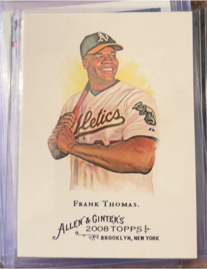 2008 Topps Allen & Ginter #68 Frank Thomas — front