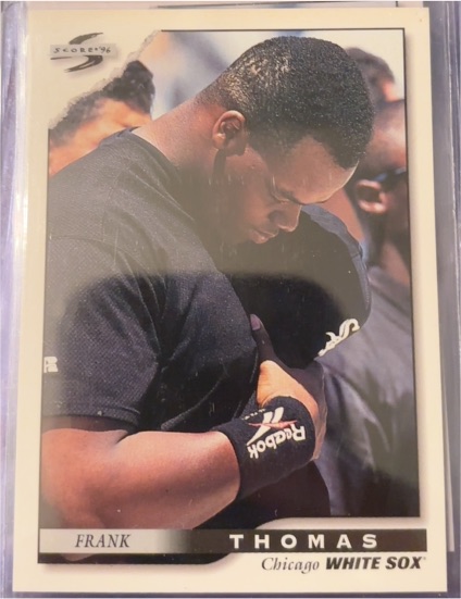 1996 Score #21 Frank Thomas — front
